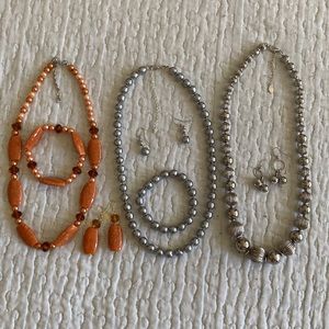 Handmade-Only Fantacy.  Set of 3 necklaces